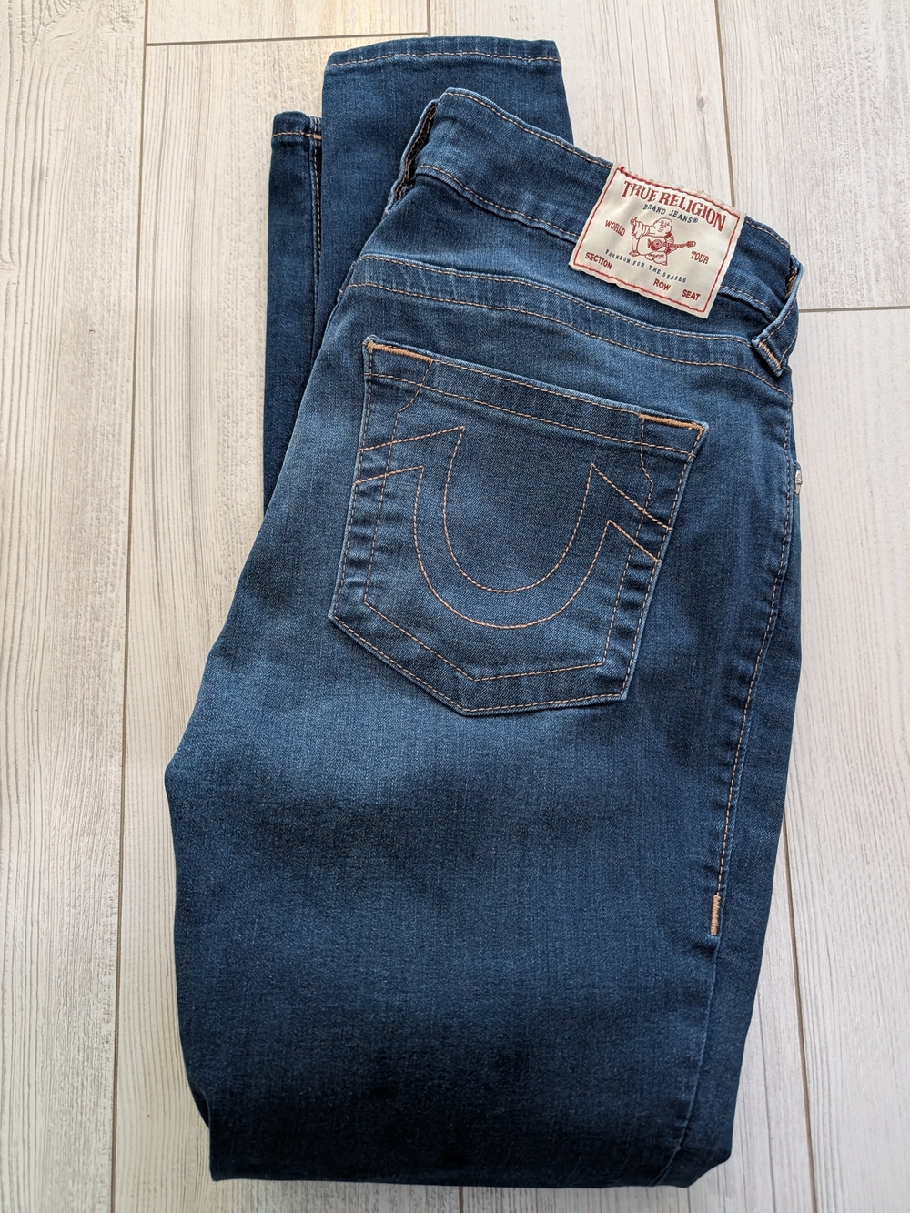 True Religion Jennie Curvy Midrise Super Skinny Women's Jeans
